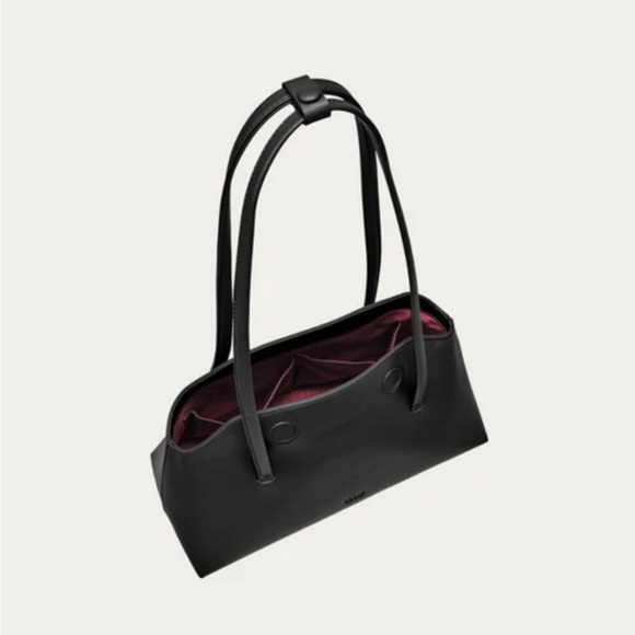 Freja New York Black Faux Leather Chrystie Bag - Picture 9 of 10